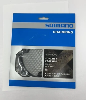 Shimano GRX FC-RX810 11 Speed 42T Chainring New - Image 1 of 2