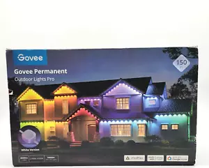 Govee Outdoor Lights Pro RGBWW 150 Feet IP67 Waterproof Permanent - Picture 1 of 7