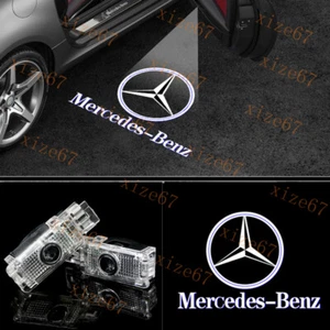 2x Luz LED Proyector Puerta Coche Sin Desvanecimiento Para MB Clase C W203 2001-2007 - Imagen 1 de 9