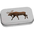 'Bull Moose' Metal Hinged Tin / Storage Box (TT030264)