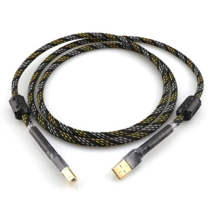 Type-A to Type-B USB 2.0 Cable Audio Data Cable for DAC Mobile Phone Tablet PC - Picture 1 of 5