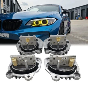 Yellow Angel Eyes DRL Modules For 2014-2017 BMW F87 M2 F22 F23 228i 230i M235i - Picture 1 of 8