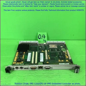 Controlador RadiSys EPC-16/1316A/EPC-1316, 061-01666-0010 como foto, sn:8724, dφm - Imagen 1 de 12