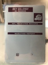 2006 Topps Draft Picks & Prospects Printing Plate Magenta Back J. Galloway 1/1