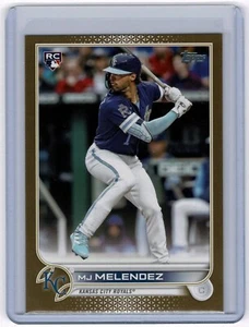 2022 Topps Update Series - Gold #US223 MJ Melendez 827/2022 (RC) - Picture 1 of 2