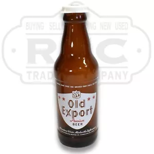 Mini Beer Bottle Salt Shaker Old Export Premium Beer Bar Collectible - Picture 1 of 2