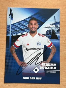 Jeremy Dudziak - HSV- Autogrammkarte original signiert - #S3691 - Bild 1 von 1