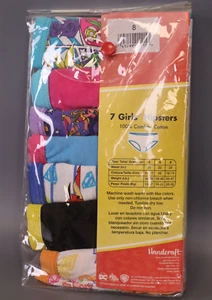 Handcraft Little Girls Justice League Hipster Underwear Pack of 7 Size 8 - Picture 1 of 5