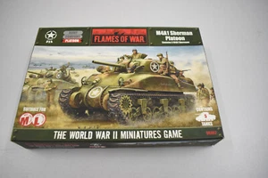 Flames of War UBX02 WWII M4A1 Sherman Platoon Wargames Miniatur NEU (2) - Bild 1 von 5