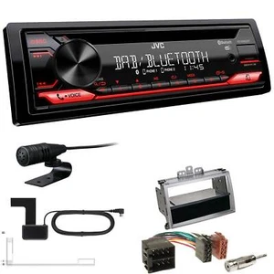 JVC KD-DB622BT DAB inkl Antenne Bluetooth Set für Hyundai i20 2009-2012 silber - Bild 1 von 5