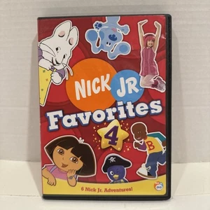 Nick Jr. Favorites Vol. 4 DVD Dora LazyTown Blue’s Clues Little Bill Max & Ruby - Imagen 1 de 4
