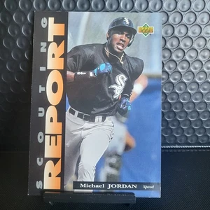 🔥 Informe Scouting Michael Jordan 1994 Upper Deck #SR8 Chicago White Sox - Imagen 1 de 3
