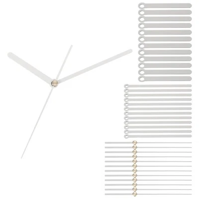 Juego de 12 manecillas de reloj manecillas de reloj mecanismo de reloj movimiento aluminio blanco A04 Foto 1 de 4