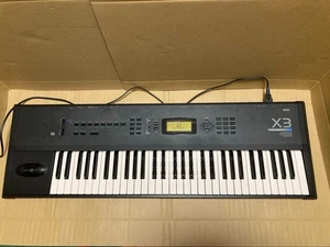 KORG X3 Synthesizer Music Workstation Used Good Condition New Battery Japan F/S - Picture 1 of 4