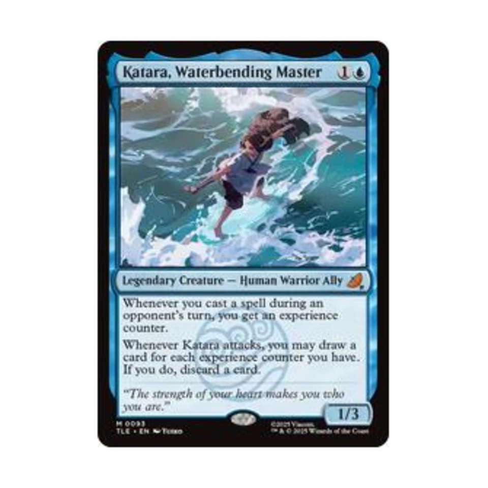 WOTC Avatar: The Last Airbender: Eternal-  Katara, Waterbending Master (MR) NM - Image 1 of 1
