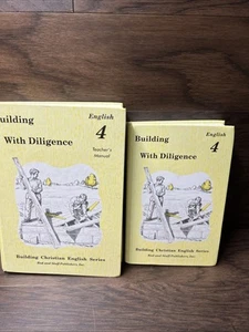 ROD & STAFF BUILDING DILIGENCE TEXTBOOK+  TEACHERS GUIDE GRADE 4 - Picture 1 of 15