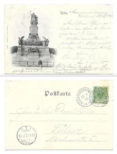 ZR367 - Niederwalddenkmal, gelaufen 1898 - Bild 1 von 1