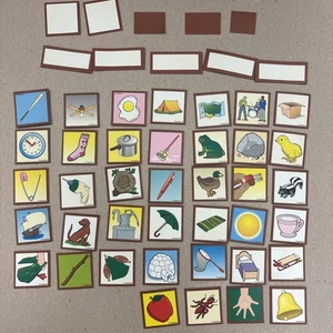 Vintage Lakeshore Short Vowels Magnet Set & Activity Sheet for Home & Classroom - Picture 1 of 6