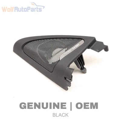 2014-2016 BMW 428I - Front LEFT DOOR Tweeter Speaker Grille / Cover 7284419 - Image 1 of 4