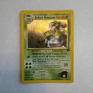 Pokemon TCG - Gym Challenge - Erika’s Venusaur 4/132 - Holo Rare - WOTC - Picture 1 of 10