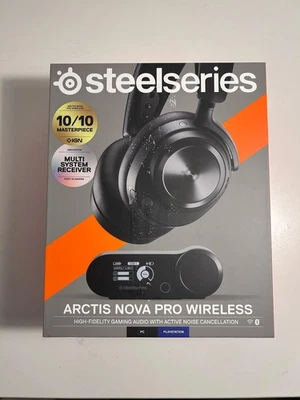 SteelSeries Arctis Nova Pro Wireless – Over-Ear Headphones (Bluetooth, 2.4 GHz) - Image 1 of 4