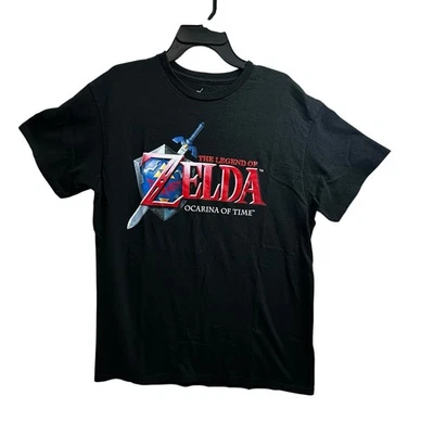 Camiseta THE LEGEND OF ZELDA Nintendo Adulto OCARINA OF TIME Talla Mediana Oficial Foto 1 de 4
