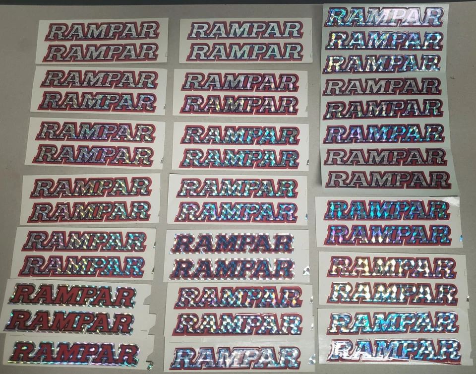 LOTE DE 39 CALCOMANÍAS ADHESIVAS TUBO DE ASIENTO TUBO DESCENDENTE BICICLETA RALEIGH RAMPAR VINTAGE Foto 1 de 1