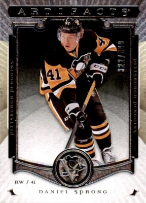 2015-16 Artifacts #195 Daniel Sprong RC /999 - Image 1 of 2