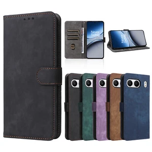 RFID Blocking Protection Flip Wallet leather stand Case  For OnePlus Nord 4 5G - Picture 1 of 29