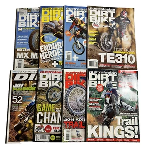Australasian Dirt Bike Motorbike Off Road + Dirt Action Mags 2008 - 2015 x 8 Lot - Picture 1 of 12