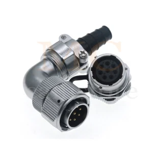Conector de cable de potencia Weipu WY20 8 pines, cargador de motor mamparo eléctrico impermeable - Imagen 1 de 6