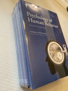 Great Courses Psychology of Human Behavior guidebook & 18 CDs #X Brand New set X - Picture 1 of 10