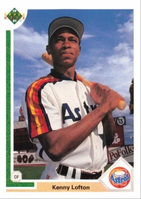 1991 Upper Deck Final Edition Kenny Lofton Houston Astros #24F - Image 1 of 2