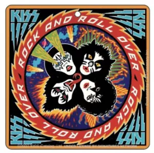 Patch ricamata Kiss Rock And Roll Over K030P - Foto 1 di 2