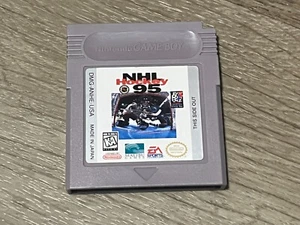 Auténtico NHL Hockey 95 Nintendo Game Boy limpio y probado - Imagen 1 de 2