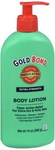 Gold Bond Medicated Menthol 0.5% Anti-Itch Body Lotion Extra Strength 14 OZ - Picture 1 of 1