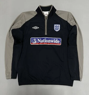 Umbro England National Football Team Warmup 1/4 Zip Sweatshirt - Image 1 of 4
