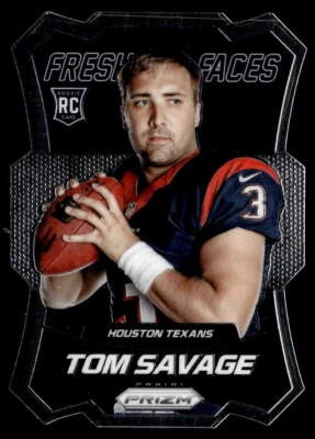 2014 Panini Prizm #FF8 Tom Savage   Football Houston Texans - Image 1 of 2