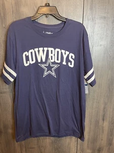 Camiseta Dallas Cowboys Auténtica NFL Talla Grande Azul Plata Nueva Con Etiquetas - Imagen 1 de 8