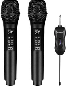 K28 Rechargeable Wireless Microphone Karaoke Cordless Microphone with Volume