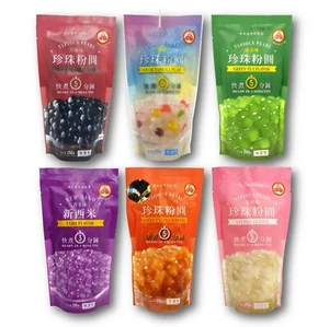 WuFuYuan perle di tapioca Boba Bubble Tea 6 gusti varietà 8,8 once A Scelta - Foto 1 di 13