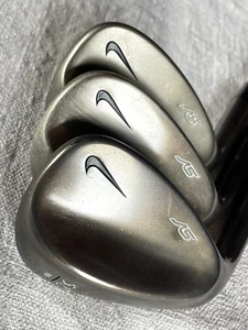 Nike SV Milled LEFTY Japan Wedge Set 52 / 56 / 60 Stiff DG S400 Nike grips 3x - Picture 1 of 17