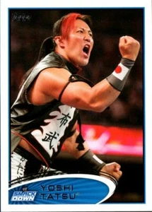2012 Topps WWE Wrestling Card #36 Yoshi Tatsu - Picture 1 of 2