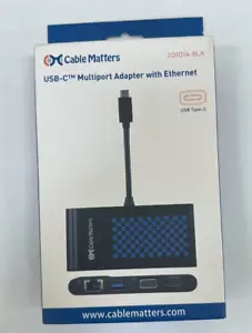 KABEL MATTERS USB-C THUNDERBOLT 3 PORT ENTSPRECHEND HDMI/VGA/LAN - Bild 1 von 3