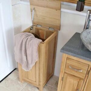 Bathroom Laundry Bin Basket Furniture Small Vanity Cabinet 