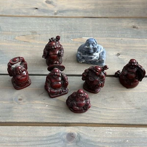 Set of 7 Miniature Asian Cultural Collectible Figurines - Picture 1 of 8