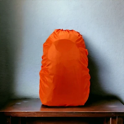 HAPPYHOURHERO Rucksackschutz | Regenschutz | Schmutzschutz | Ranzenschutz | Design Orange