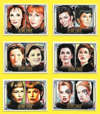 2021 Women of Star Trek Art and Images Artist Rendition AR1 - AR24 You Pick Card - Image 1 of 4