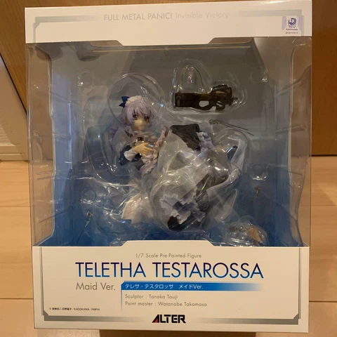 Full Metal Panic! Invisible Victory Teletha Testarossa Maid Ver 1/7 Figure Alter Cover