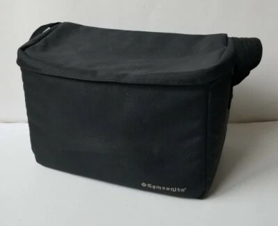 Bolsa de viaje negra para cámara Samsonite 11"x6"x8" LWH - CCBAG SE ADAPTA A CÁMARAS Y DSLR Foto 1 de 4